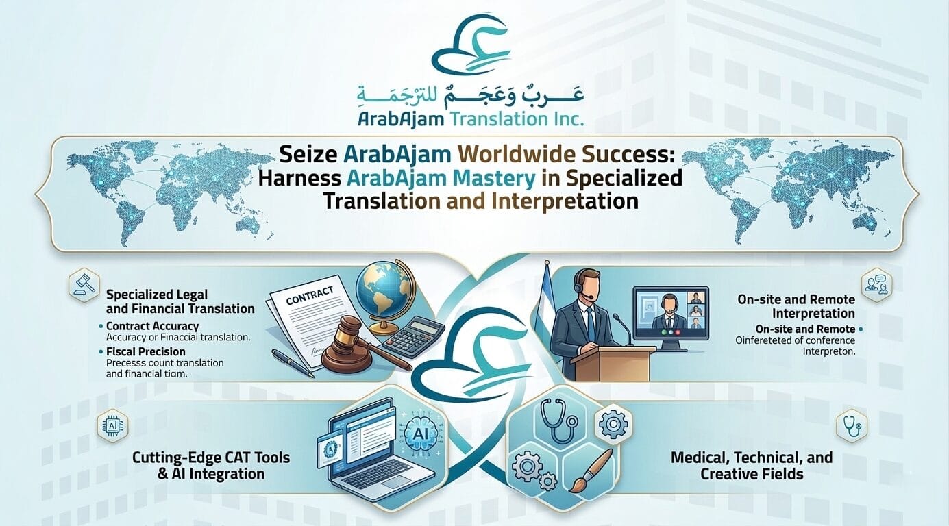 ArabAjam Mastery in Specialized Translation and Interpretation