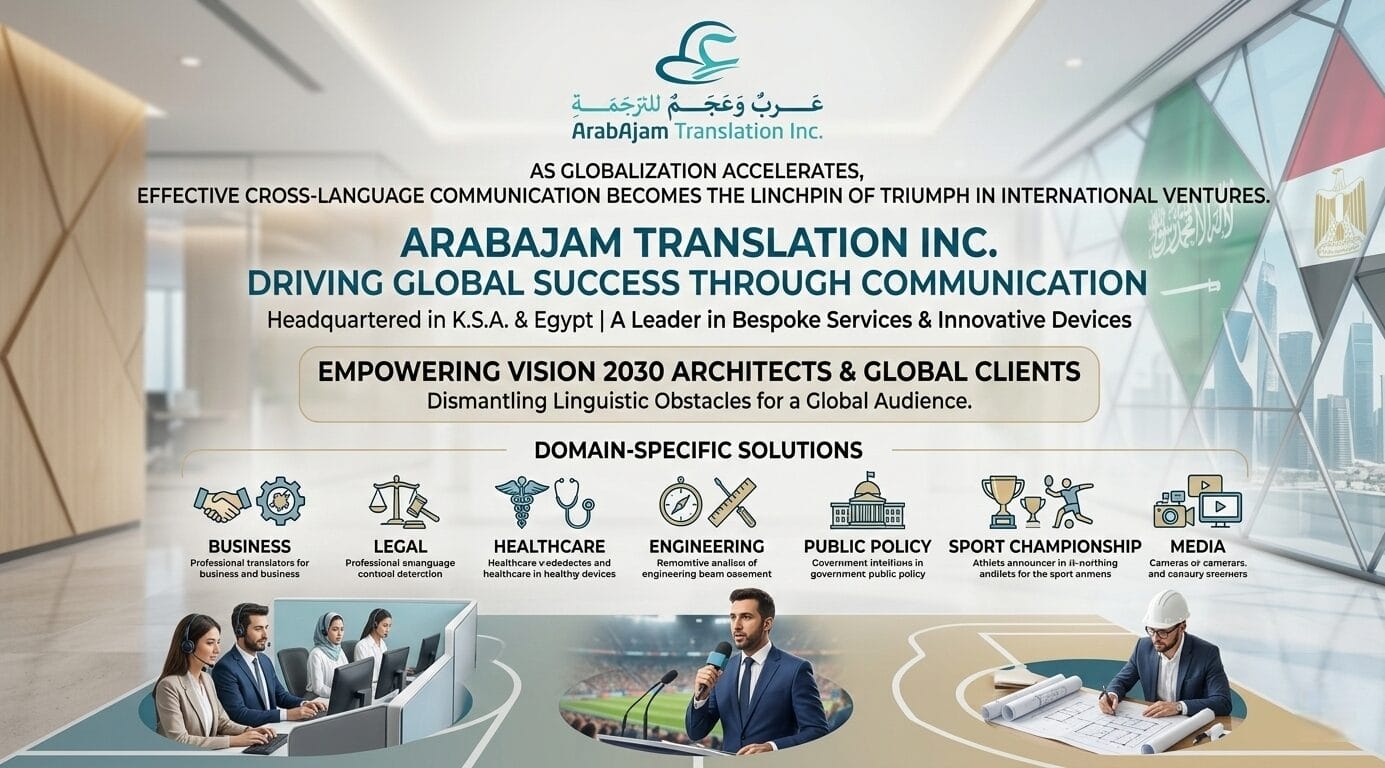 ArabAjam Mastery in Specialized Translation and Interpretation1